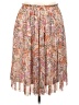 Versona Paisley Tan Casual Skirt Size XL - photo 1