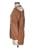 89th & Madison 100% Acrylic Metallic Brown Pullover Sweater Size M - photo 5
