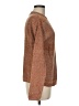 89th & Madison 100% Acrylic Metallic Brown Pullover Sweater Size M - photo 4