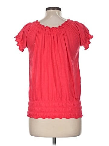 Derek Heart Short Sleeve Blouse (view 2)