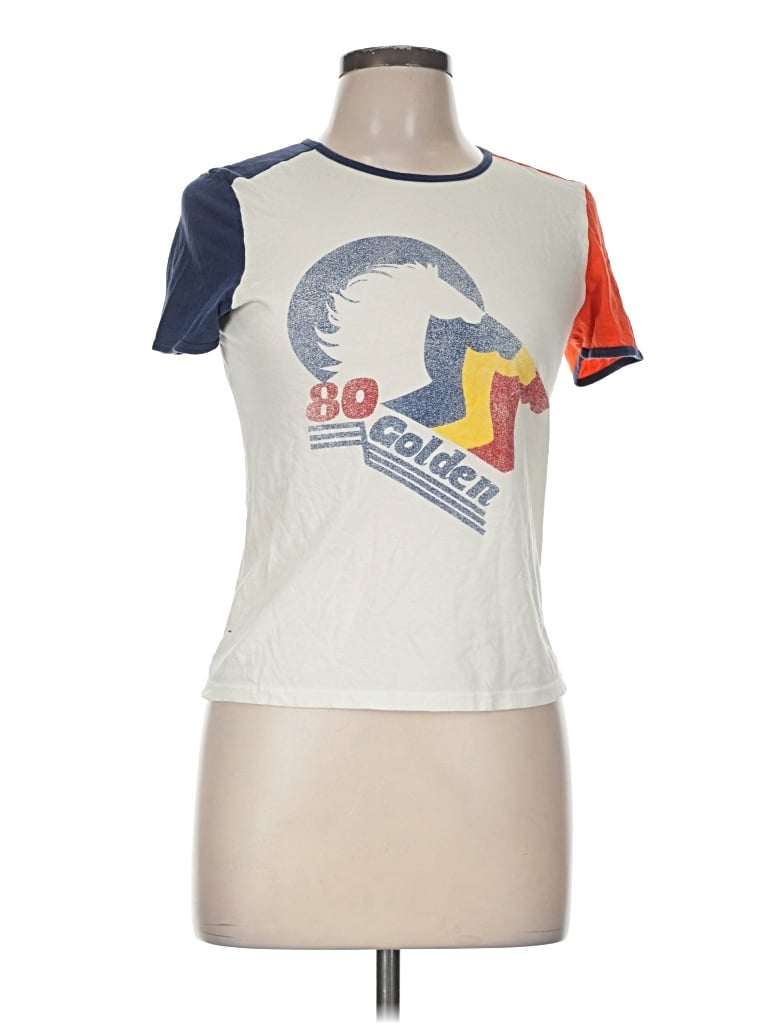 Pre-owned Project Social T Short Sleeve T-shirt In Ivory