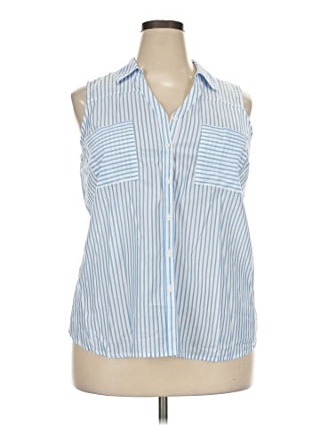 Apt. 9 Sleeveless Button-Down Shirt (view 1)