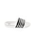 Wonder Nation Stripes White Sandals Size 7 - 8 Kids - photo 1