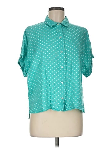 RACHEL Rachel Roy Short Sleeve Blouse (view 1)