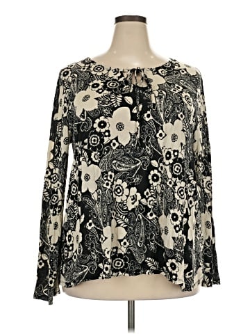 Papaya Long Sleeve T-Shirt (view 1)