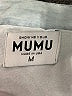 Show Me Your Mumu Gray Blue Romper Size M - photo 4