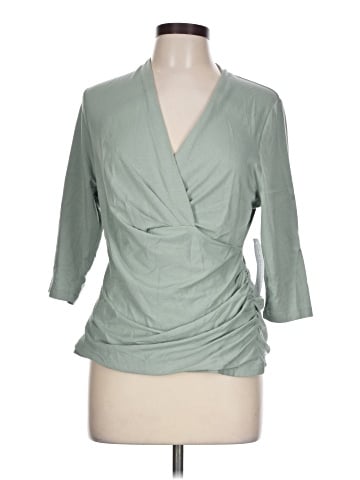Soft Surroundings 3/4 Sleeve T-Shirt (view 1)
