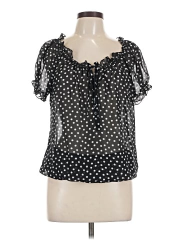 No Boundaries Short Sleeve Blouse (view 1)