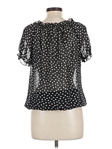No Boundaries Short Sleeve Blouse (view 2)