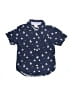 Gymboree Print Blue Short Sleeve Button-Down Shirt Size XS (kids) - photo 1