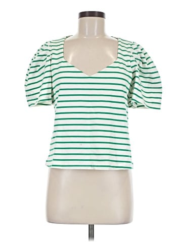 Skies Are Blue Short Sleeve Top (view 1)