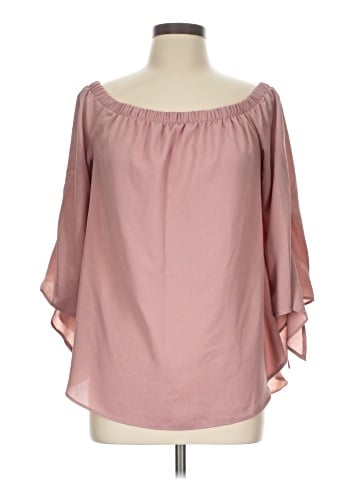 Haute Monde 3/4 Sleeve Blouse (view 1)