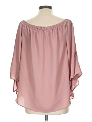 Haute Monde 3/4 Sleeve Blouse (view 2)