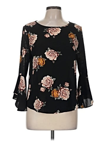 E&M Collection Long Sleeve Blouse (view 1)