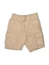 Janie and Jack 100% Cotton Solid Tan Cargo Shorts Size 4 - photo 1