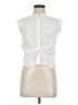 Rag & Bone White Sleeveless Button-Down Shirt Size 6 - photo 1