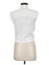 Rag & Bone White Sleeveless Button-Down Shirt Size 6 - photo 2