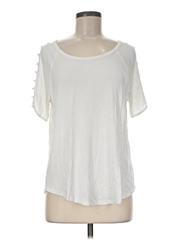 August Silk Short Sleeve T-Shirt (view 1)