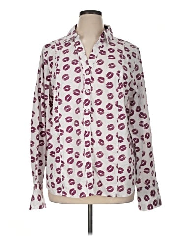 Ashley Stewart Long Sleeve Blouse (view 1)
