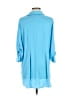 Renuar 100% Polyester Blue 3/4 Sleeve Blouse Size S - photo 2