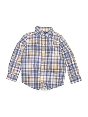 Janie and Jack Long Sleeve Button-Down Shirt (view 1)