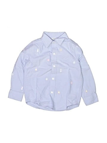 Janie and Jack Long Sleeve Button-Down Shirt (view 1)