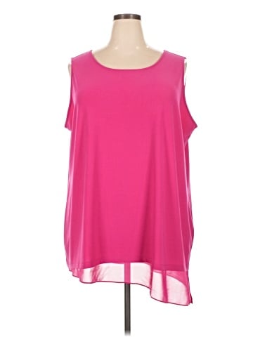 Dennis by Dennis Basso Sleeveless T-Shirt (view 1)