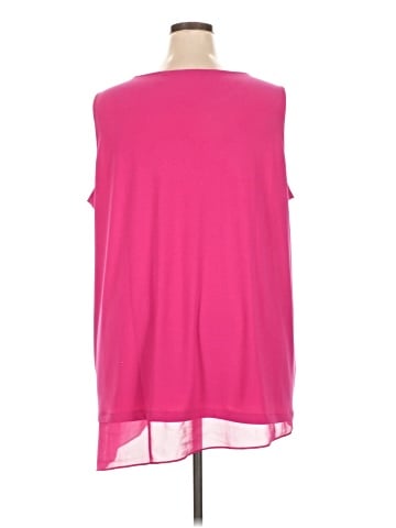 Dennis by Dennis Basso Sleeveless T-Shirt (view 2)