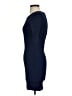 Cache Solid Blue Casual Dress Size XS - photo 5