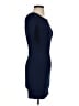 Cache Solid Blue Casual Dress Size XS - photo 4