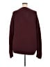 Gap 100% Cotton Solid Burgundy Pullover Sweater Size XXL - photo 2