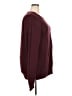 Gap 100% Cotton Solid Burgundy Pullover Sweater Size XXL - photo 4