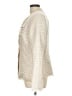 Aqua 100% Polyester Tweed Ivory Blazer Size L - photo 5