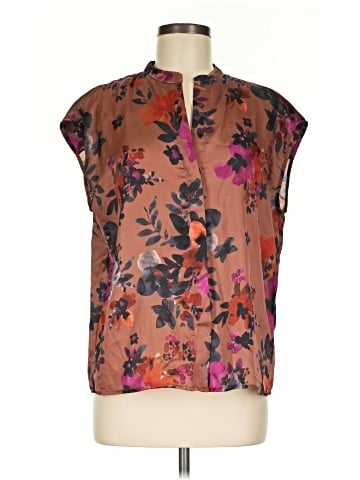 Elie Tahari Short Sleeve Blouse (view 1)
