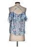 Lovers + Friends 100% Polyester Blue Sleeveless Blouse Size S - photo 2