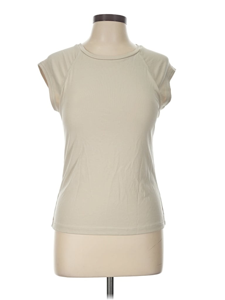 Pre-owned Ogl Sleeveless T-shirt In Ivory