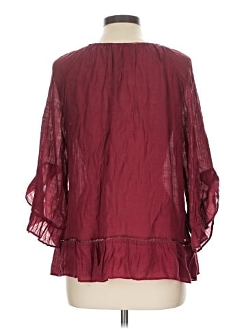 Counterparts 3/4 Sleeve Blouse (view 2)