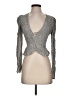 AFRM Brown Silver Long Sleeve Blouse Size XS - photo 1