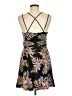 Volcom Tropical Black Casual Dress Size 8 - photo 2