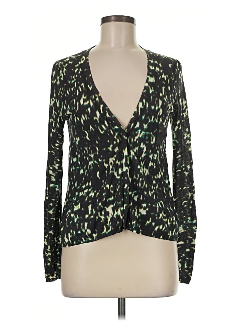 Pre-owned Gap Cardigan Sweater In Green