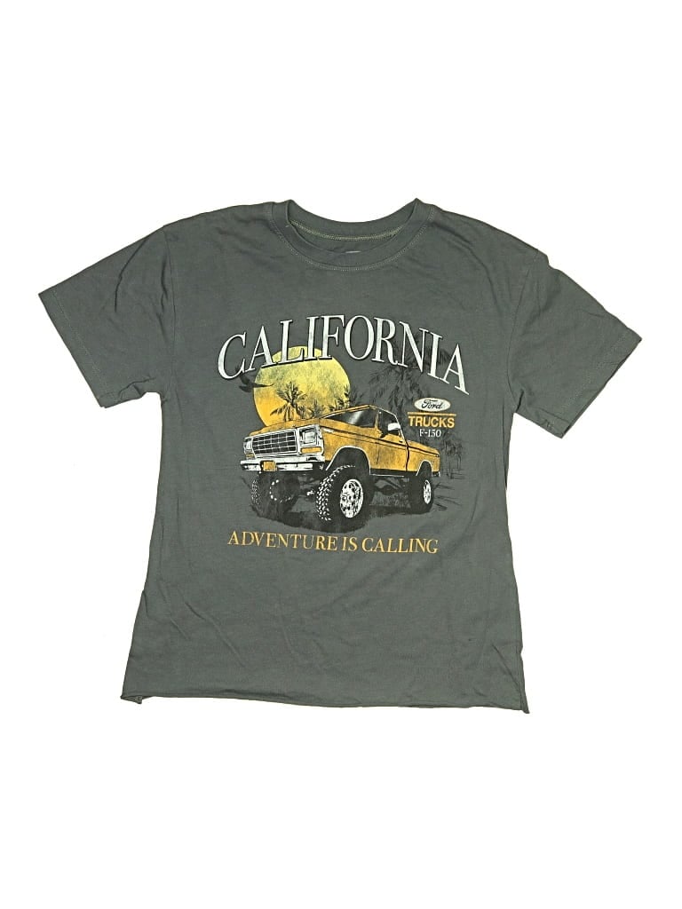 Pre-owned Ford Kids' Short Sleeve T-shirt In Green
