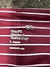 Gap Fit Stripes Burgundy Active Pants Size L - photo 7