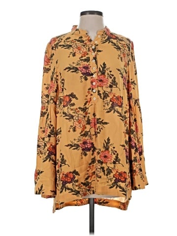 Melissa McCarthy Seven7 Long Sleeve Blouse (view 1)