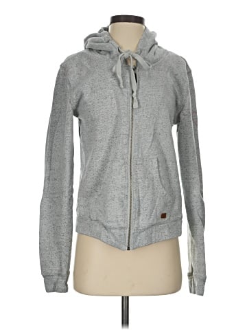 Peace Love World Zip Up Hoodie (view 1)