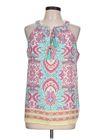 Rose + Olive Tank Top (view 1)