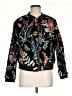 John Mark Print Black Jacket Size M - photo 1