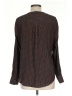 Lila Rose 100% Polyester Brown Long Sleeve Blouse Size M - photo 2