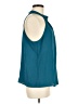 Ranlege 100% Polyester Teal Sleeveless Blouse Size 8 - 10 - photo 4