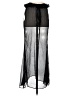 Miss Selfridge 100% Polyester Black Formal Skirt Size 27 waist - photo 2