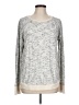 Threads 4 Thought Silver Pullover Sweater Size L - photo 1